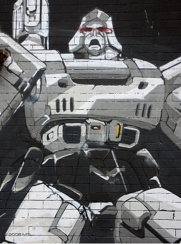 Illustration for article titled Megatron Is Mega Art Icon